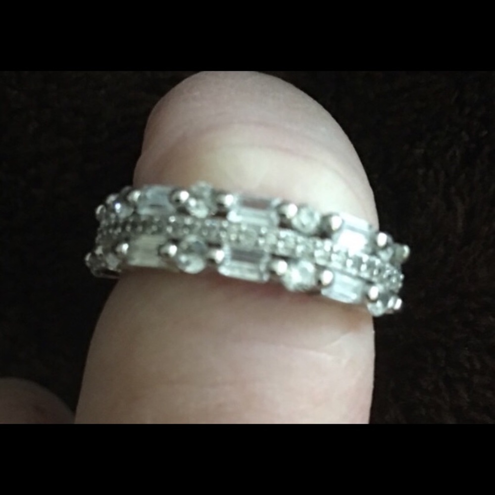 Sterling Silver CZ Ring